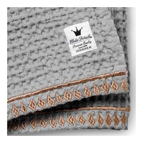 Manta Waffle Gris Elodie Details