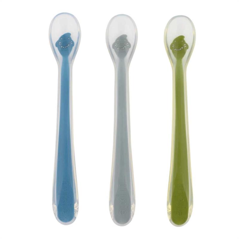 Pack 3 Cucharas Silicona Shark 