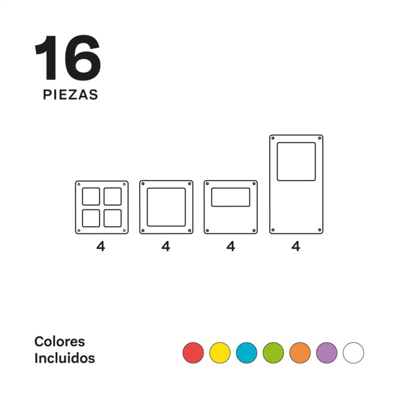 Imanix Set 16 Puertas y Ventanas 