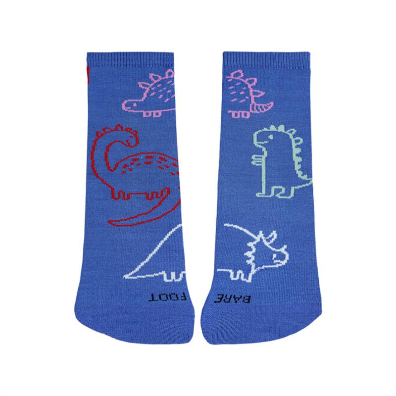 Calcetines Barefoot DInosaurios Azul 