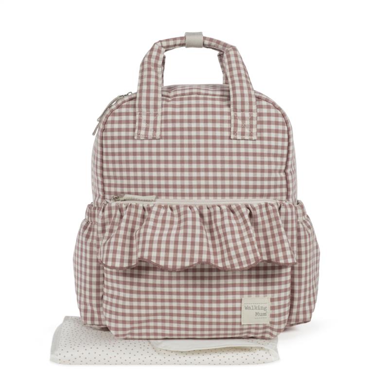 Mochila Praliné Vichy Moka