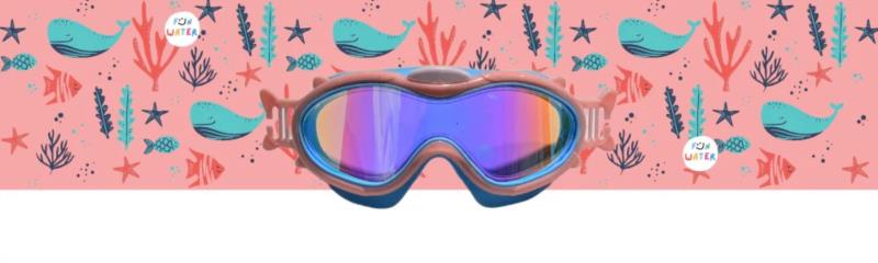 Máscara Rosa Turbante Ballenas 