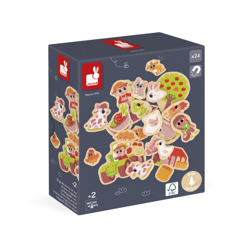 Imanes Granja 24pcs
