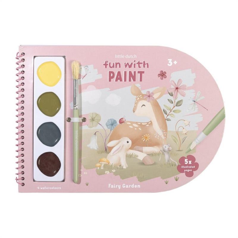 Libro Acuarelas Fairy Garden 