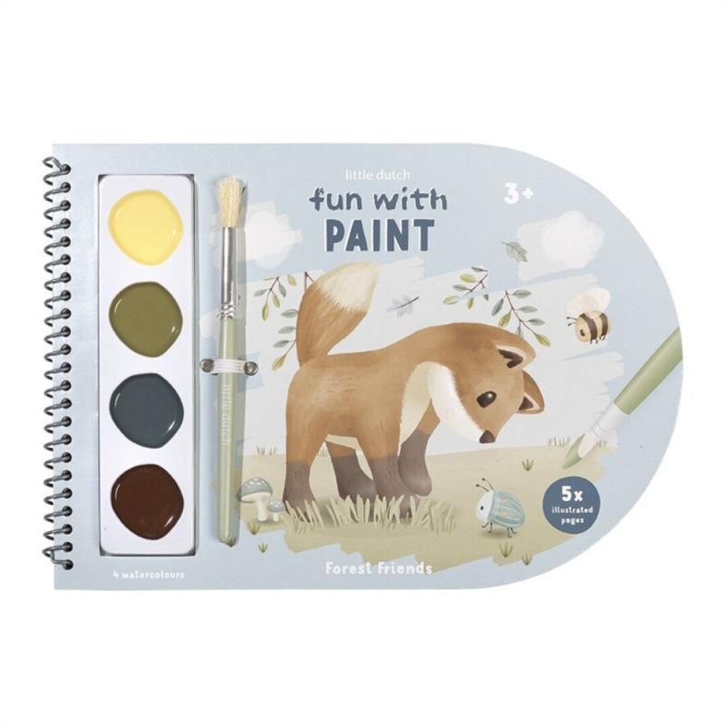 Libro Acuarelas Forest Friends 