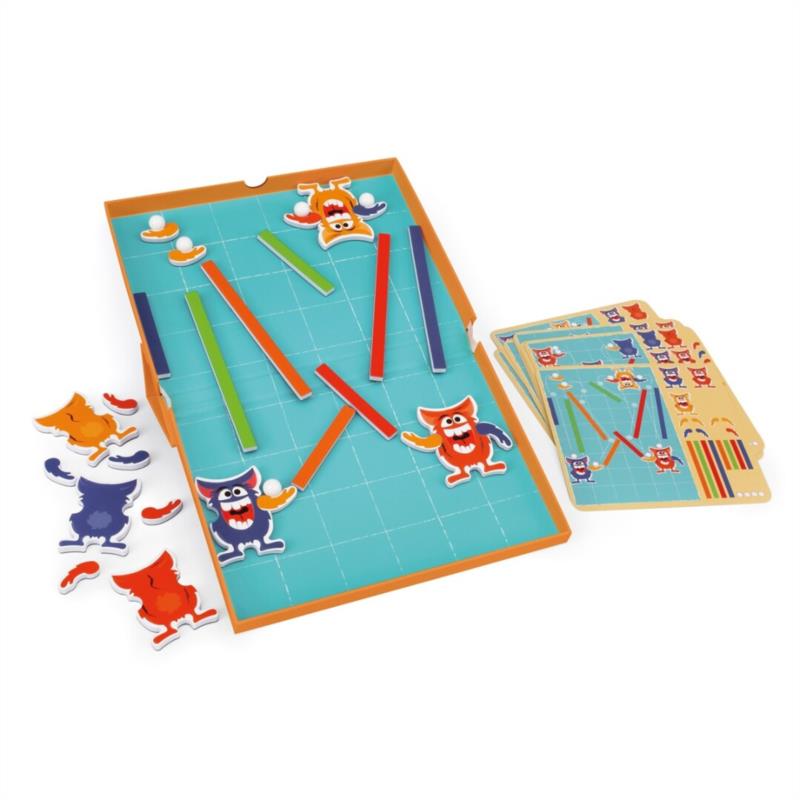Circuito De Monstruos Juego Magnético