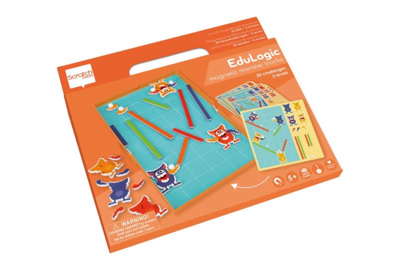Circuito De Monstruos Juego Magnético