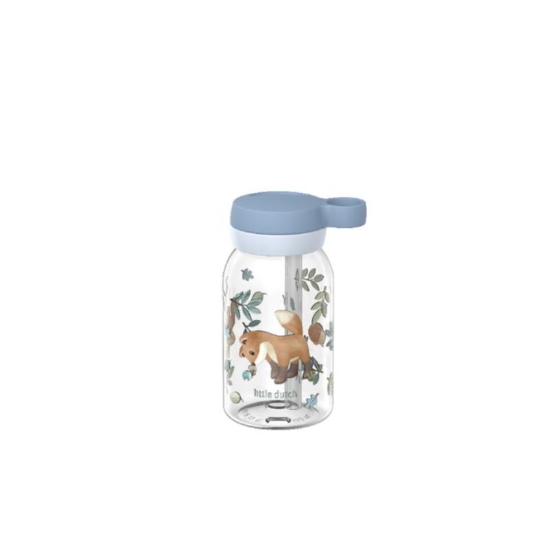 Botella Pajita 450ml Forest Friends