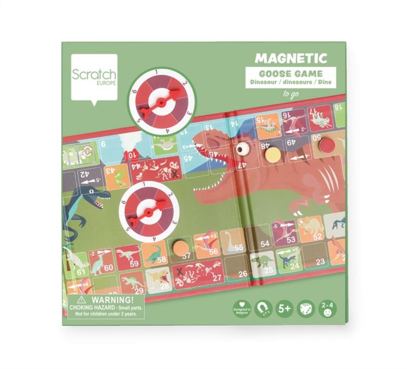 Juego Oca Dinos Magnético 