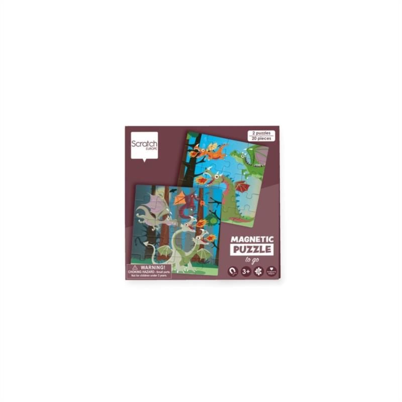 Puzzles Magnéticos Dragones 