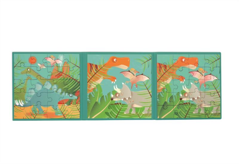 Puzzles Magnéticos Dinos 