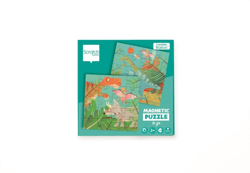 Puzzles Magnéticos Dinos 