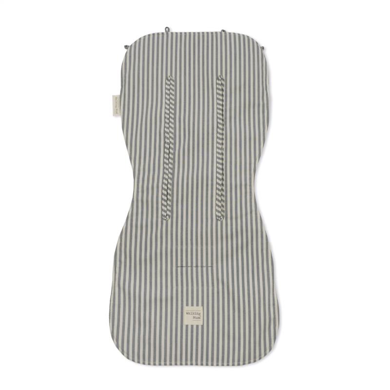 Colchoneta Praliné Rayas Matcha 