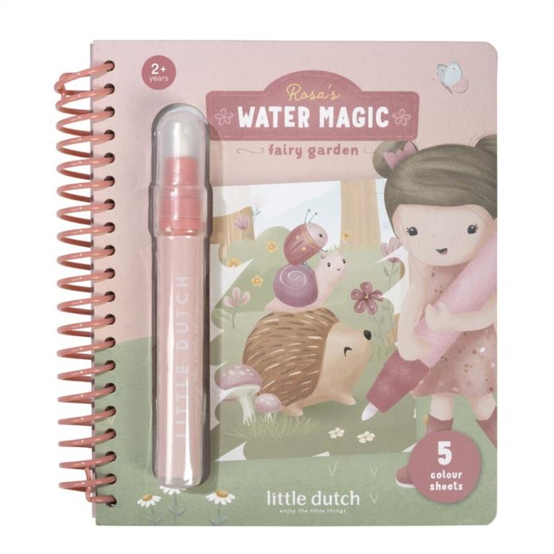 LIBRO MÁGICO AGUA ROSA FAIRY GARDEN