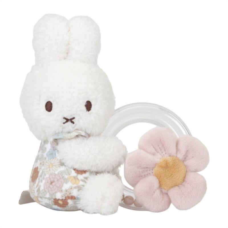 sonajero anillo miffy flowers