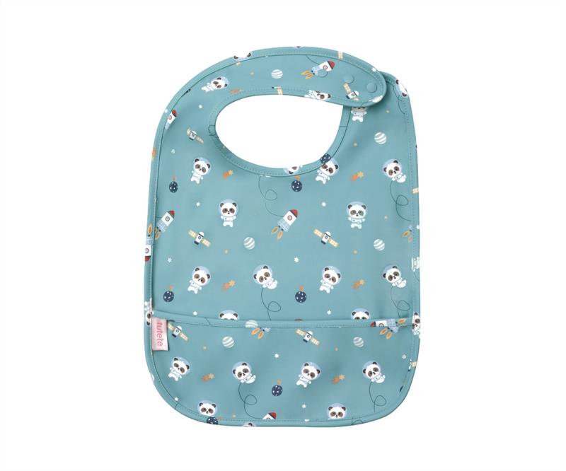 Babero Impermeable Pandas in Space 
