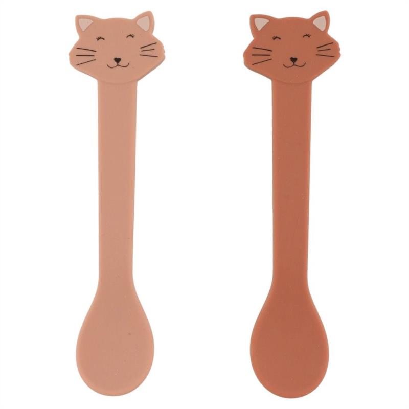Pack 2 Cucharas Silicona Cat 