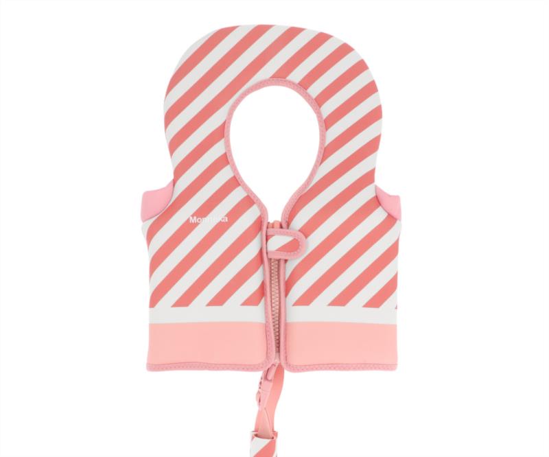Chaleco Flotador Aprendizaje Stripes Bloom & Blush