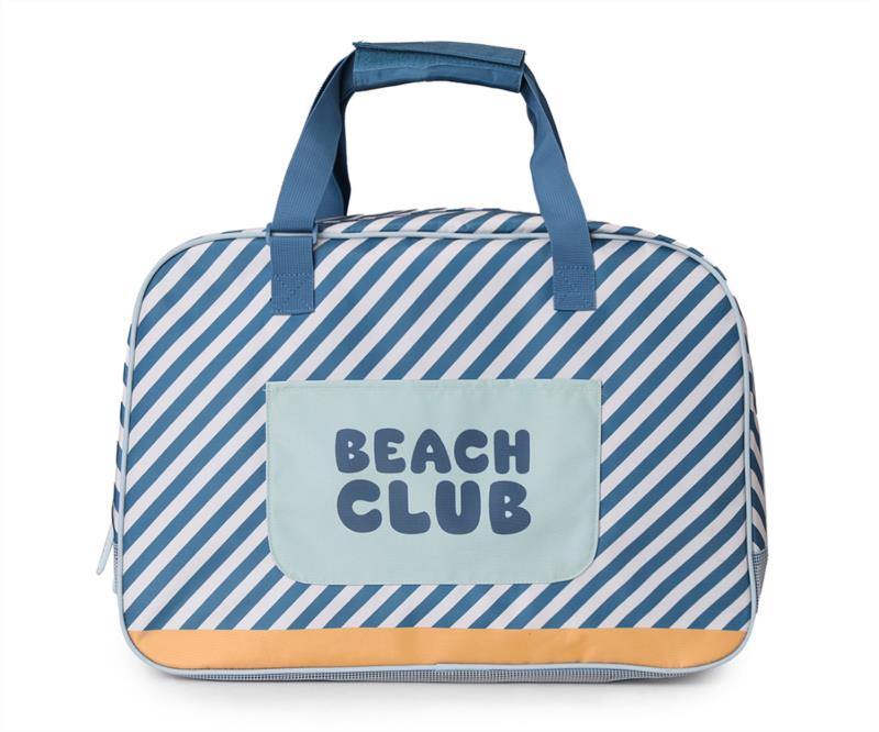 Bolso de Playa con Rejilla Stripes Blues & Beyond
