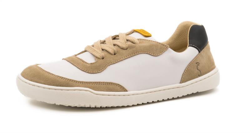 Zapatilla Adulto Serraje Arena Blanco Negro