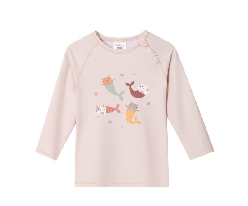 Camiseta Protección Solar Manga Larga Mermaid Cats