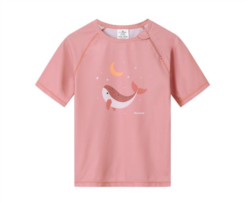 Camiseta Protección Solar Whale Pink 