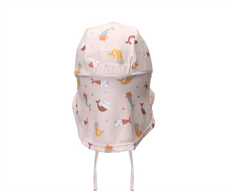 Gorro Playa Bebe Mermaid Cats