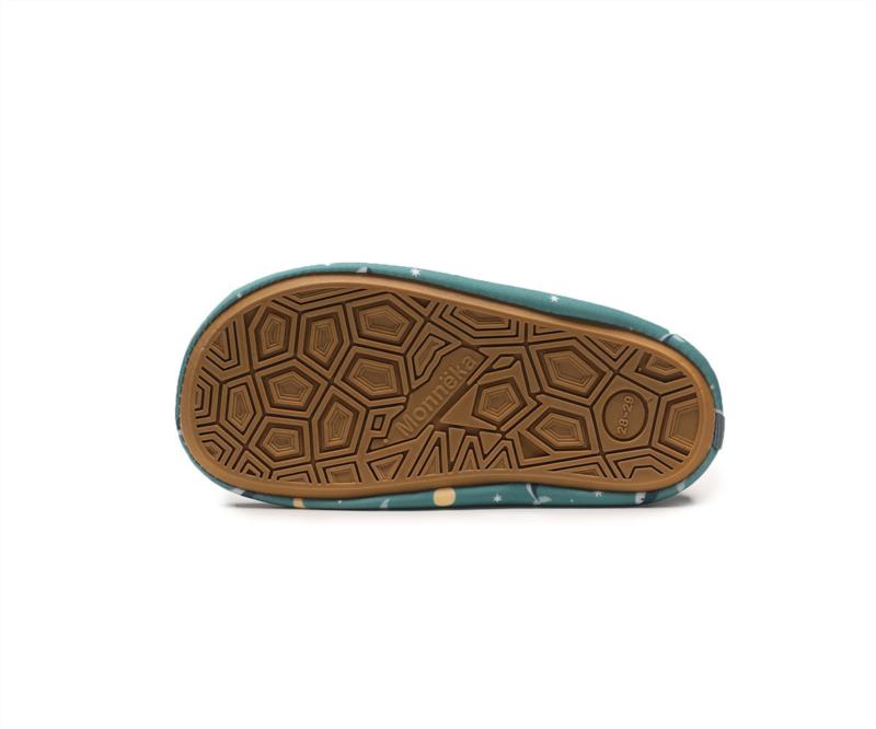 Escarpines Whale Teal