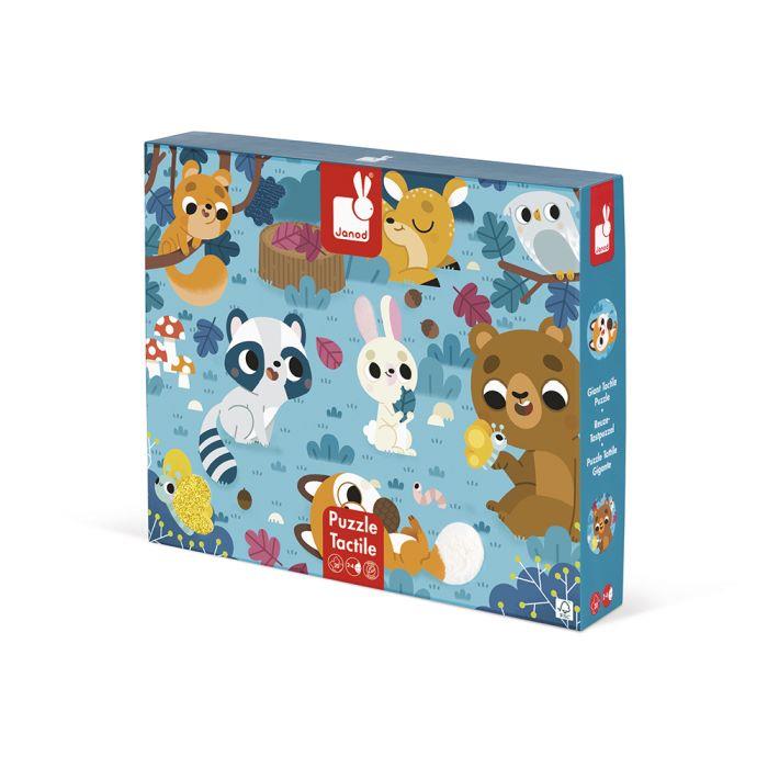 Puzzle Táctil - Los Animales Del Bosque