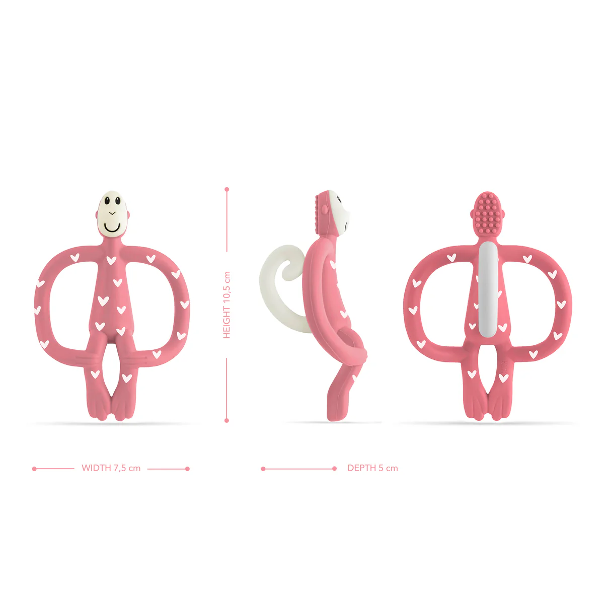 Matchstick Monkey Love Hearts