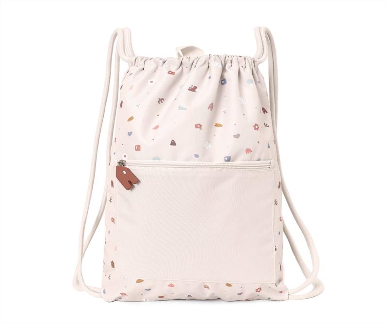 Mochila Saco Tela Geometric Nature