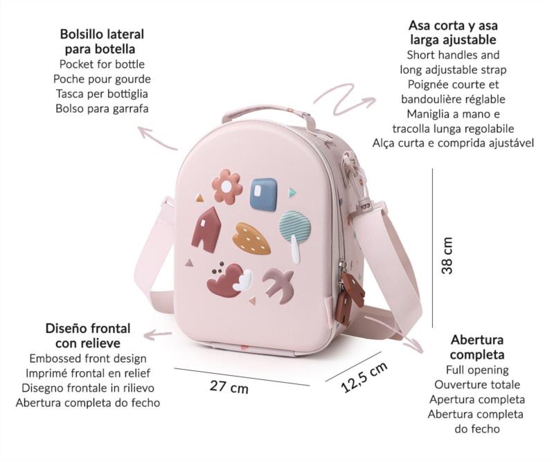 Bolsa Merienda Térmica 3D Geometric Nature