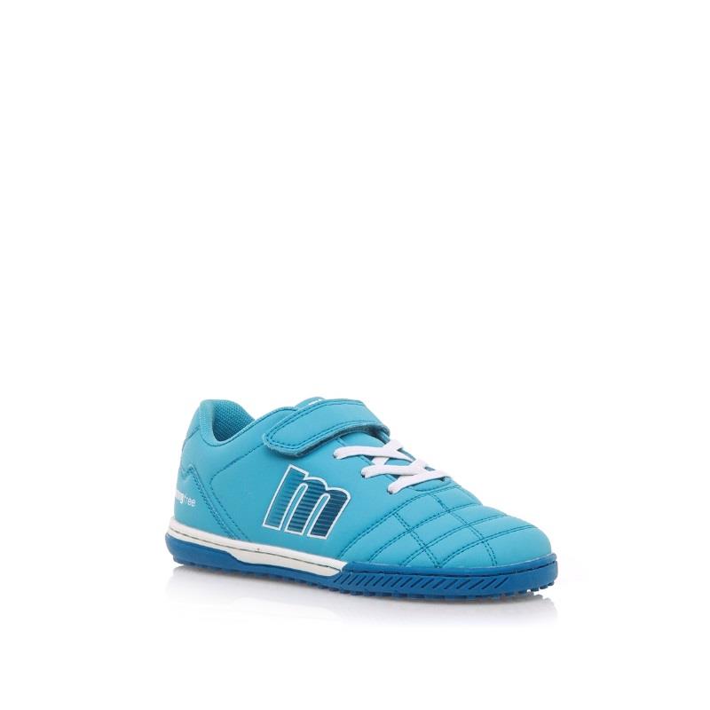 Bota Fútbol Free Gamon Azul Claro