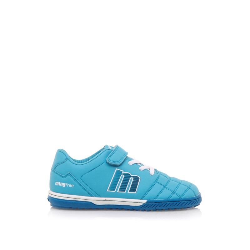 Bota Fútbol Free Gamon Azul Claro