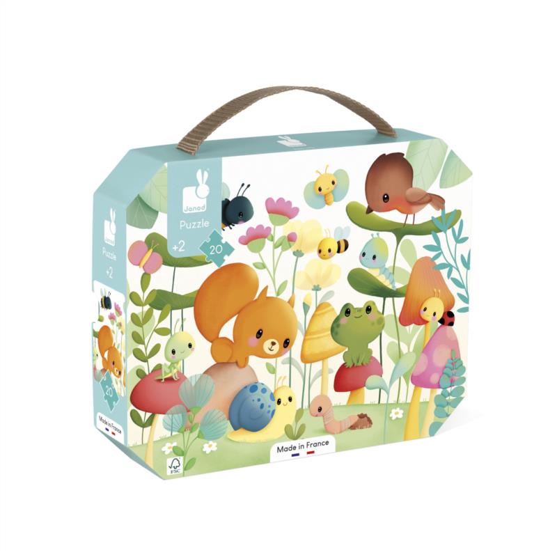Puzle Compañeros De Jardín 20pcs 