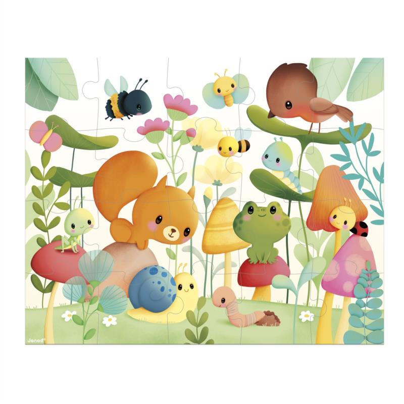 Puzle Compañeros De Jardín 20pcs 