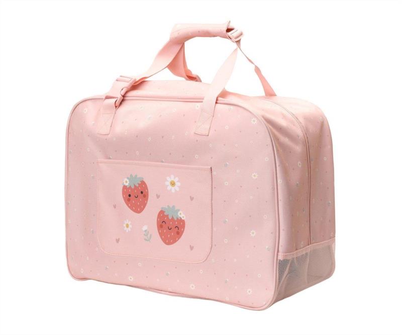 Bolso Playa Con Rejilla Strawberries
