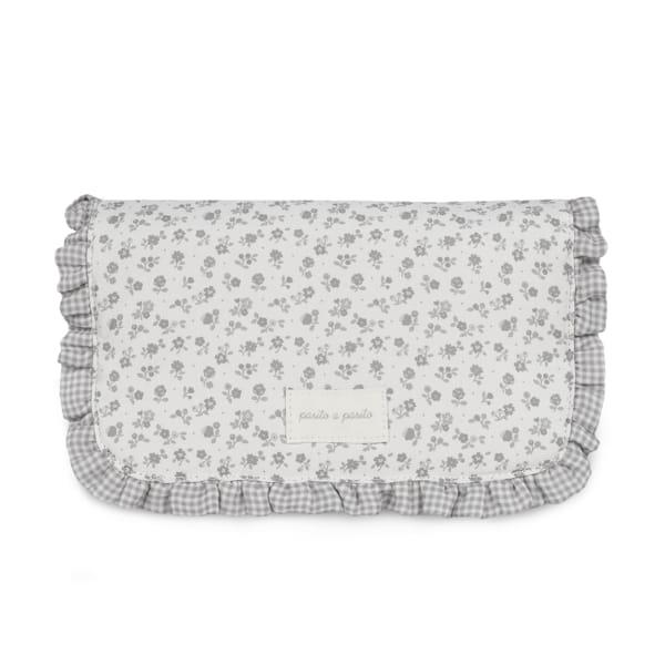 Cambiador Little Bloom Flor Gris