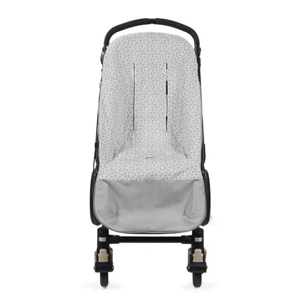 Saco Entretiempo Little Bloom Flor Gris