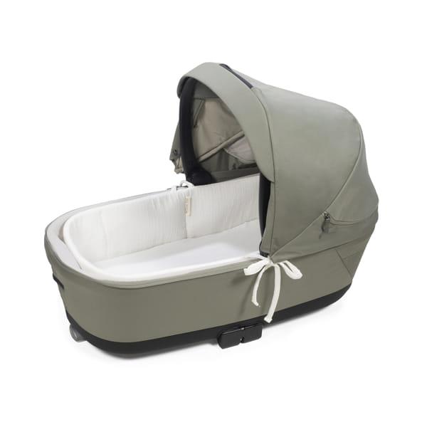 Cubre Cuco Varillas Sábana Ajustable Little Bloom Blanco 