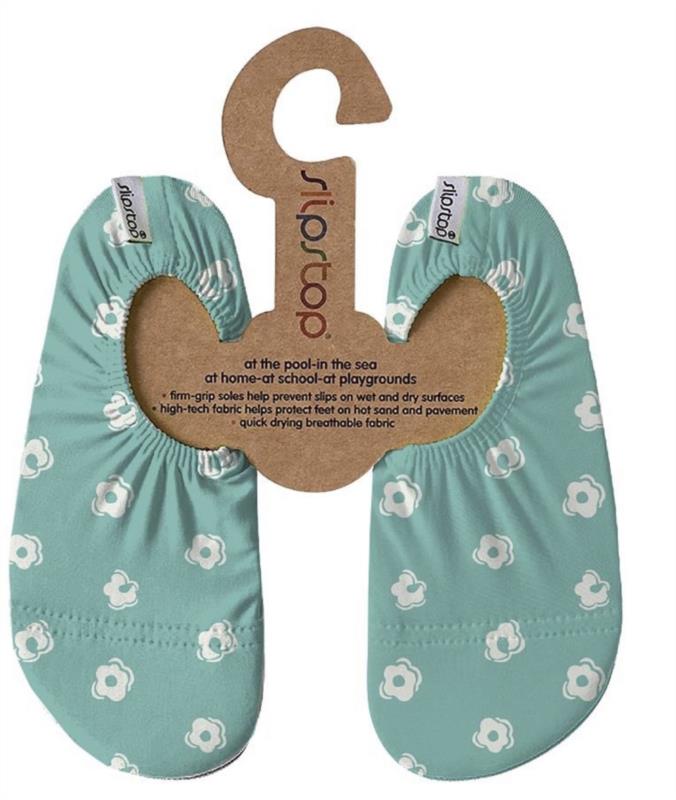 Slip Stop Mint Flowers