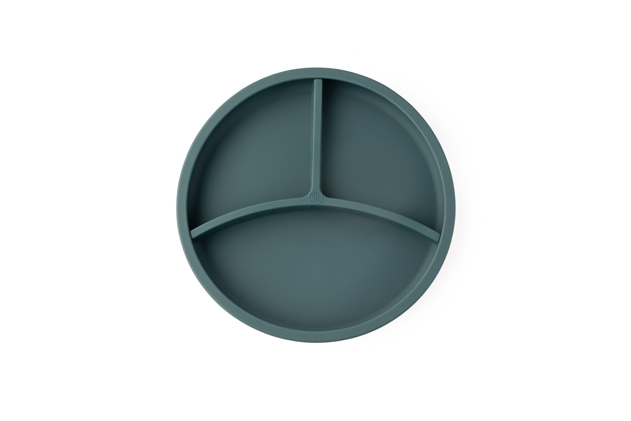 Plato Silicona 2en1 Verde Teal