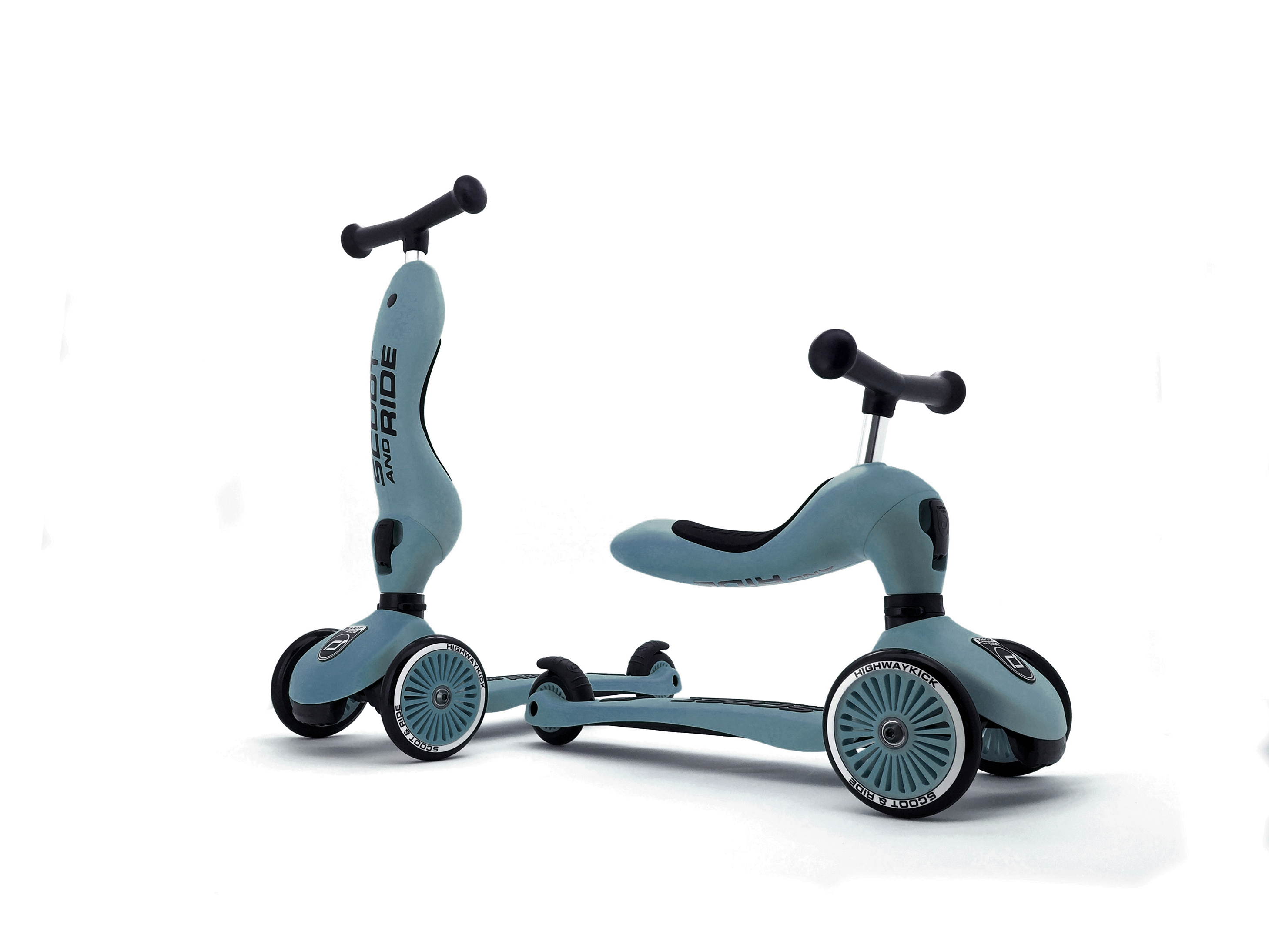 Patinete 2en1 Highwaykick One Steel