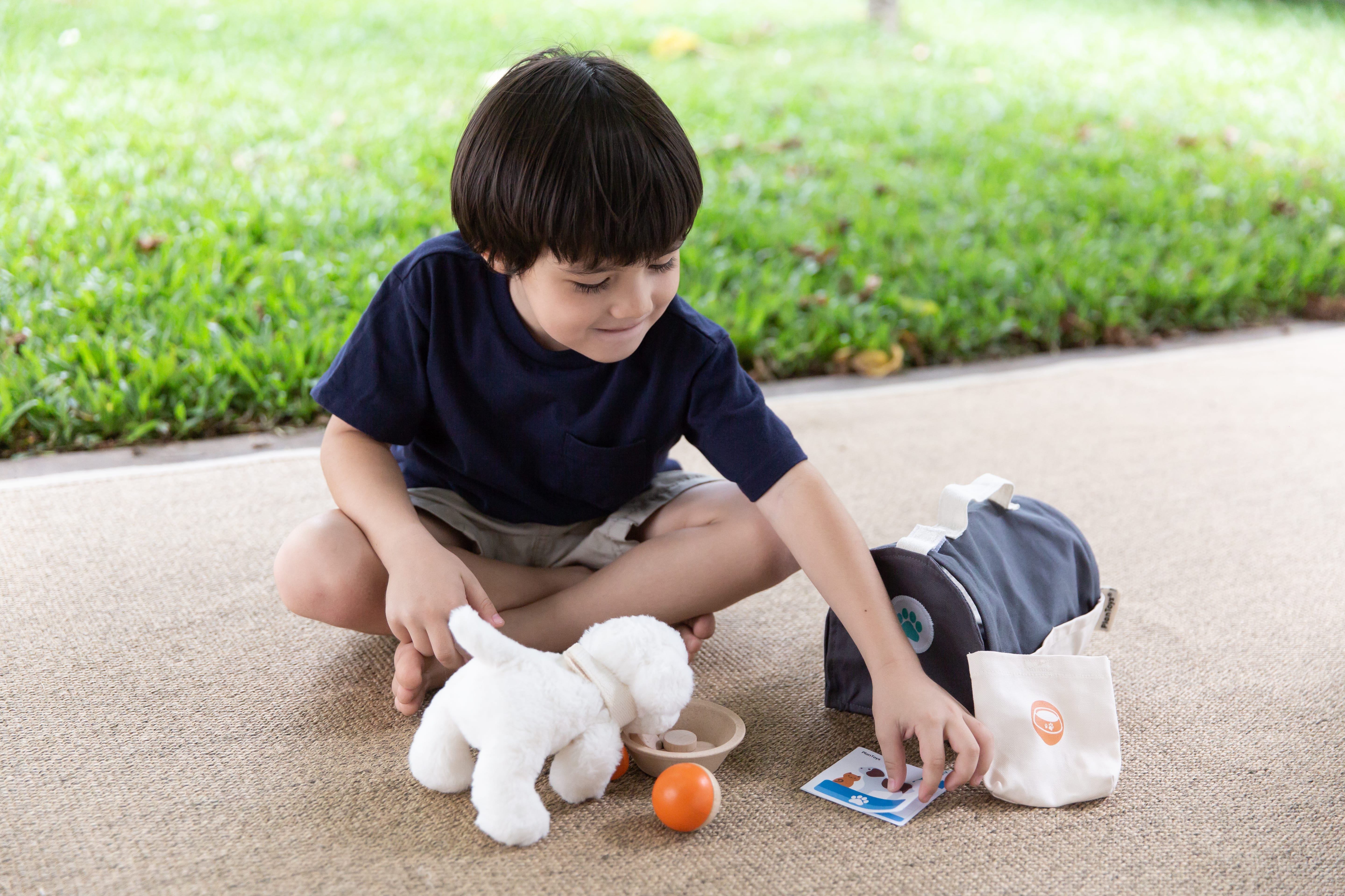 set cuidado mascotas plantoys